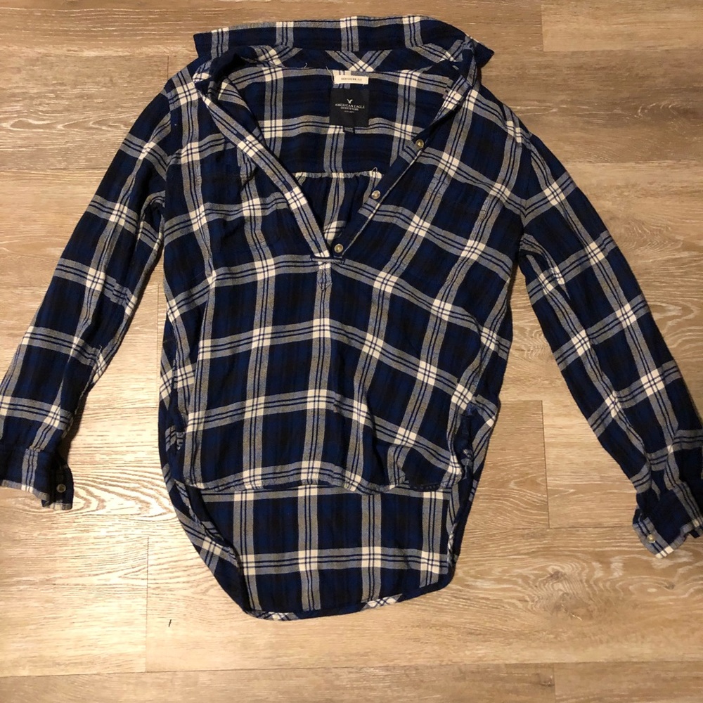 blue flannel